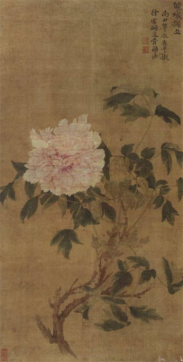 恽寿平235幅没骨花鸟画精品欣赏