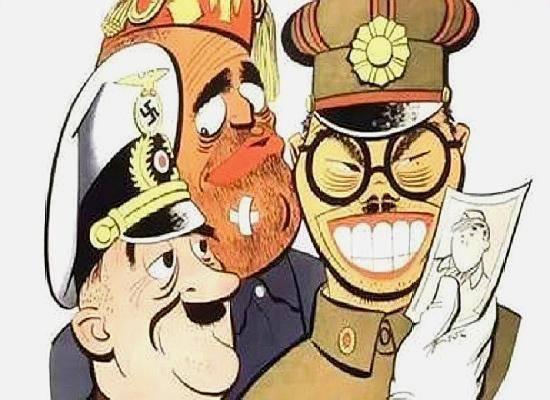 希特勒卡通图片