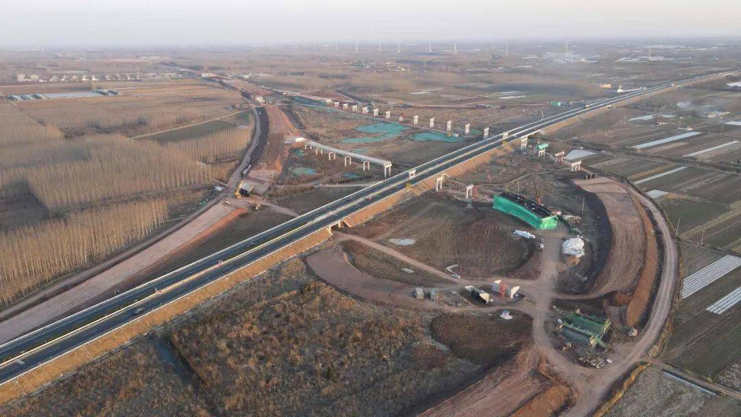 6月底!济青中线潍青段将全线半幅贯通_公路_项目_连接线