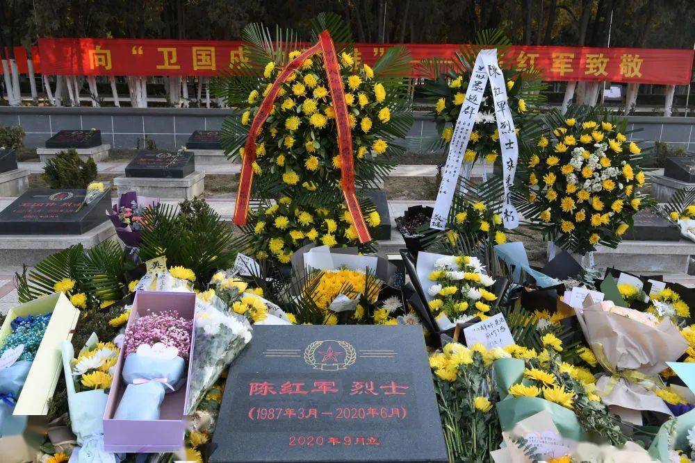微视频这一年陈红军烈士墓前鲜花从未中断