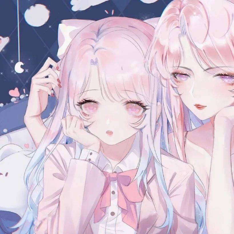 微丧动漫闺蜜头像 | 终是神动了凡心,入了红尘_wi-fi_图片_字体