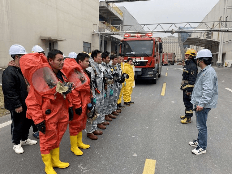 义乌首家危化品应急救援微站在苏溪挂牌