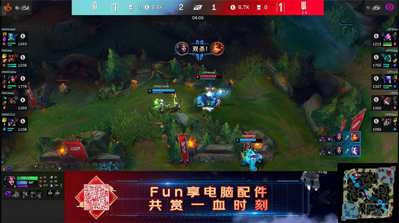 中路|LOL-LPL：H4cker盲僧直面老东家节奏不断，带领UP 2-1战胜OMG