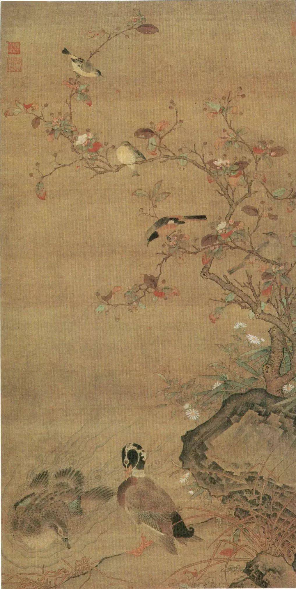 【原来】中国历代经典工笔画欣赏_画法_花鸟_古代