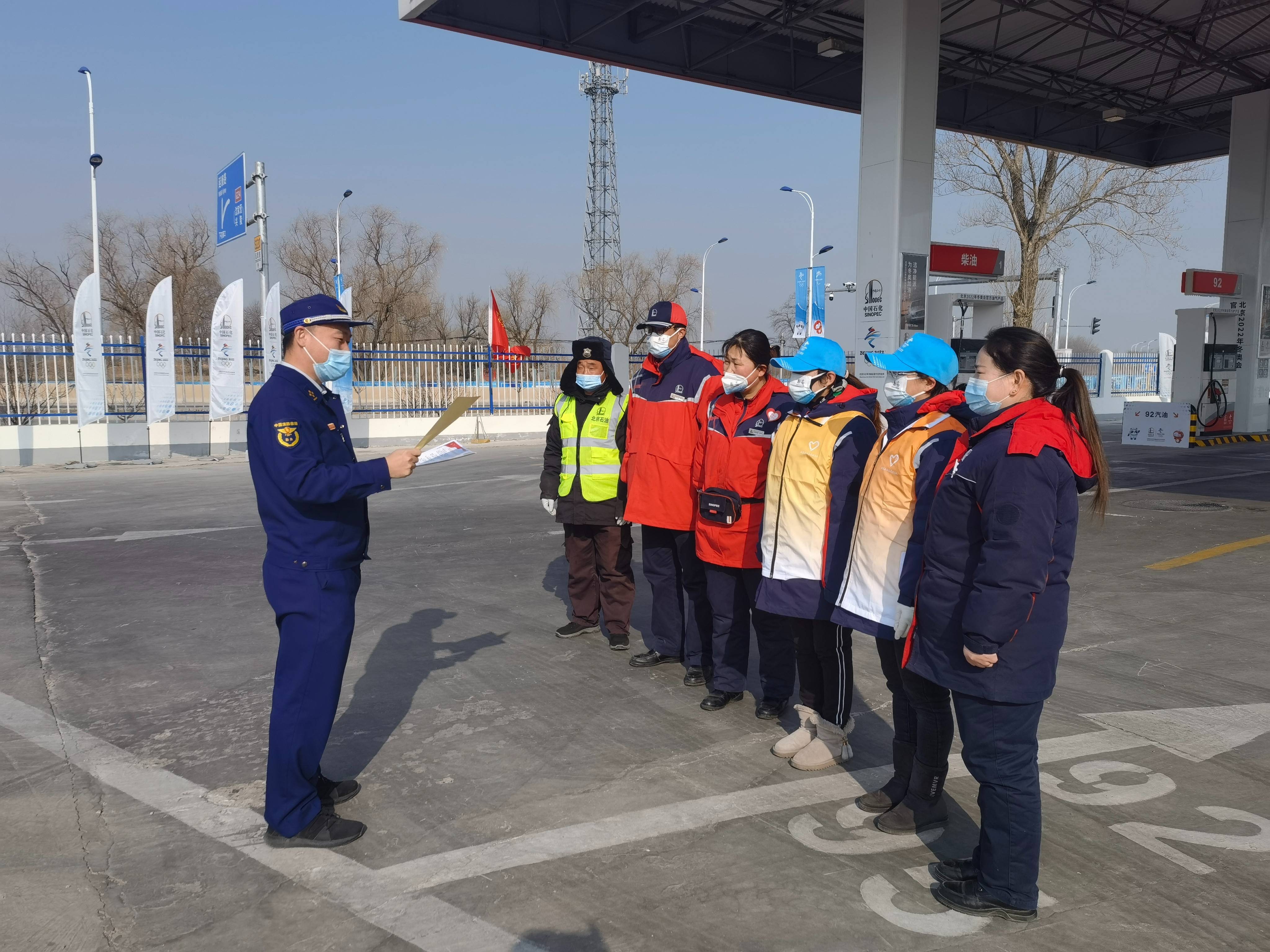 防火|10名丰台消防员支援延庆、张家口赛区，继续保障冬残奥会