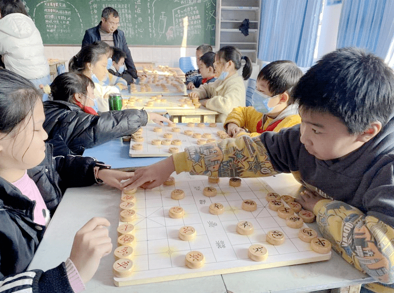 長壽區雙龍中心校象棋社團精準作業管理,建立學科體系.