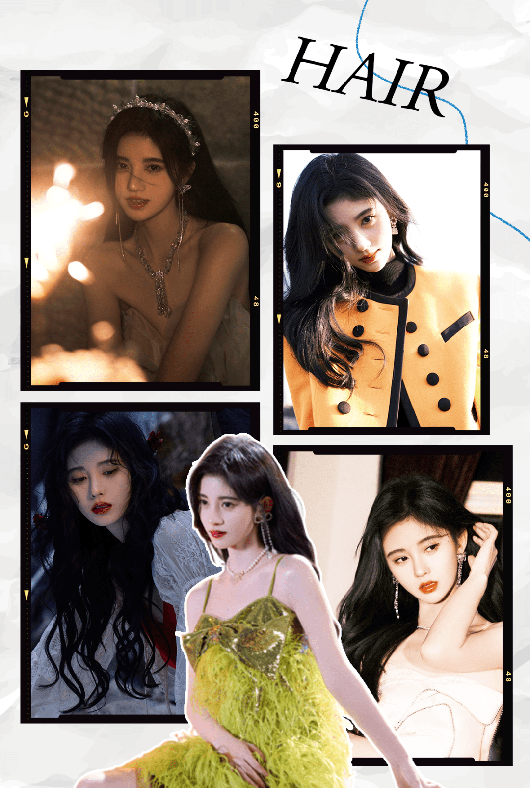 对比鞠婧祎又“换头”了？这前后差别也太大了吧！