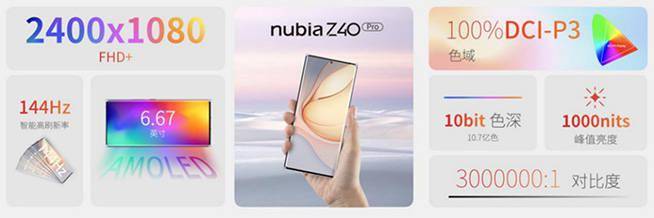 星座|努比亚Z40 Pro发布：定制35mm主摄可拍星座，更冷静的骁龙8旗舰