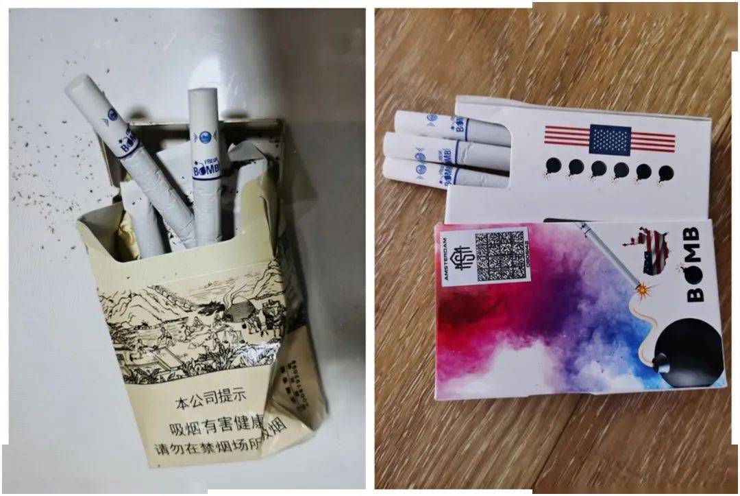 崇左男子香烟里暗藏毒品被警方抓获