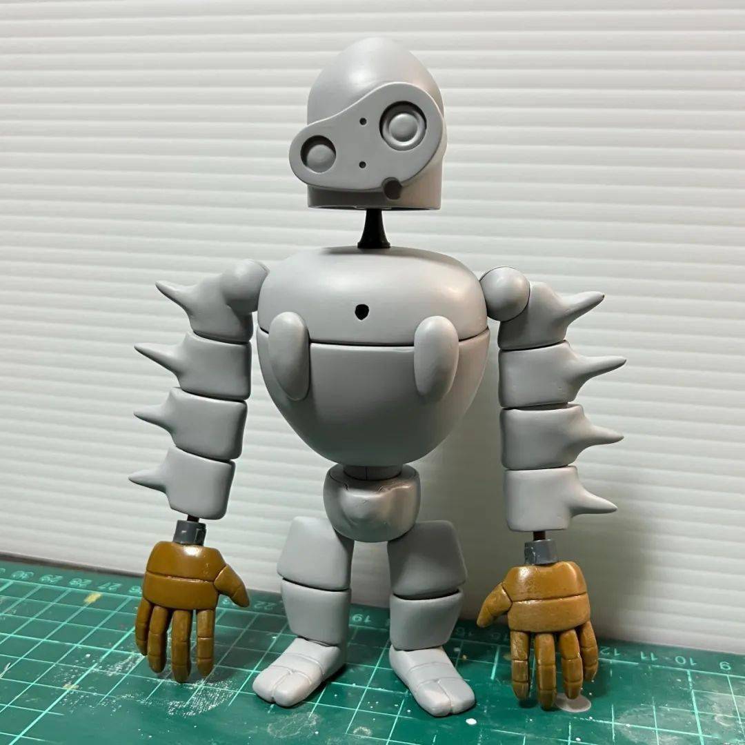 天空之城拉普达机器人,变成sd版更可爱_模型_改造_公众