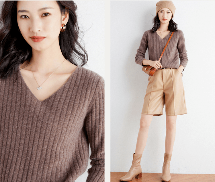 显得 早春打底衫怎么选?教你这招,舒服又百搭,还很显年轻!