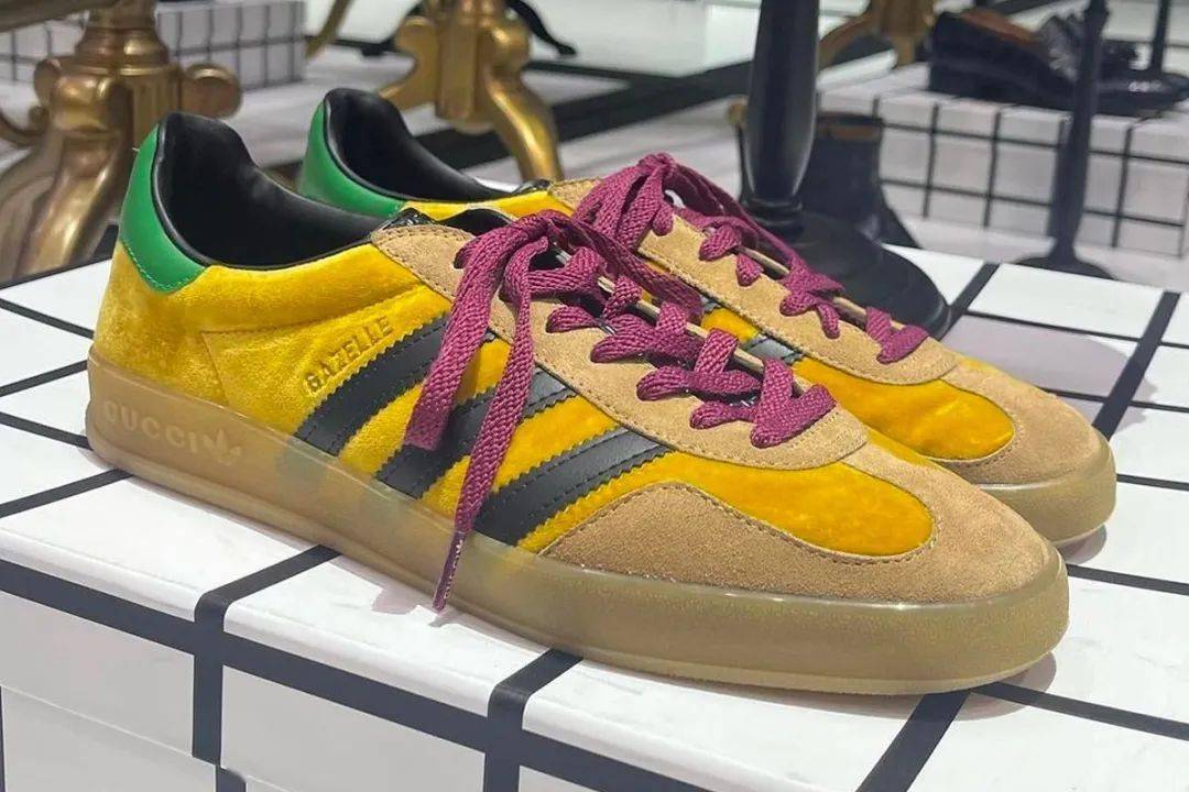 gucci x adidas originals gazelle 聯名系列最新諜照釋出 | hb daily