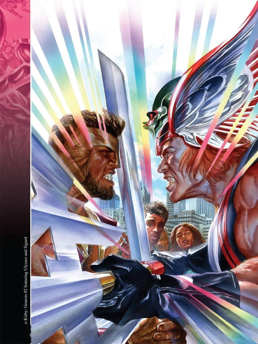 画集收录喜好美漫的朋友不要错过啊美国漫画家alexross的插画集