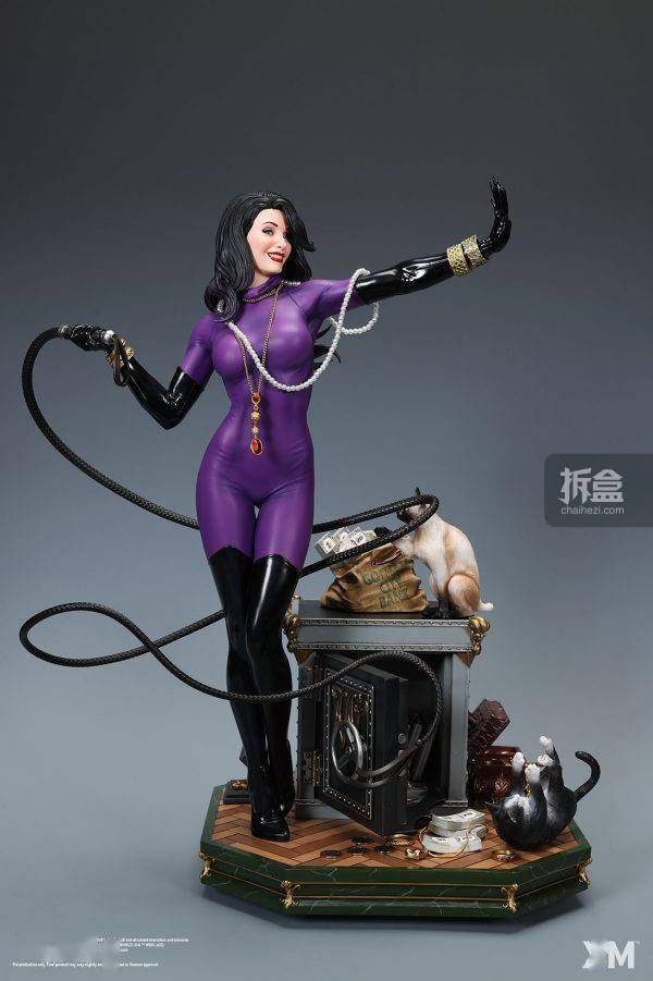 xmstudiodc系列猫女catwomen1614蝙蝠侠美漫gk雕像