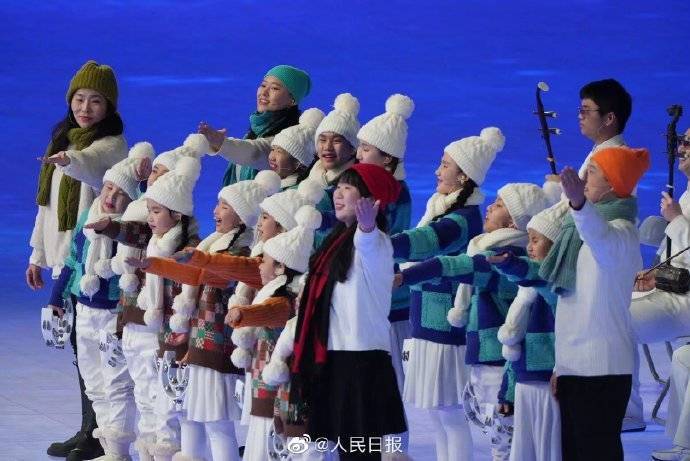歌声|冬残奥会开幕式前表演：同在蓝天下