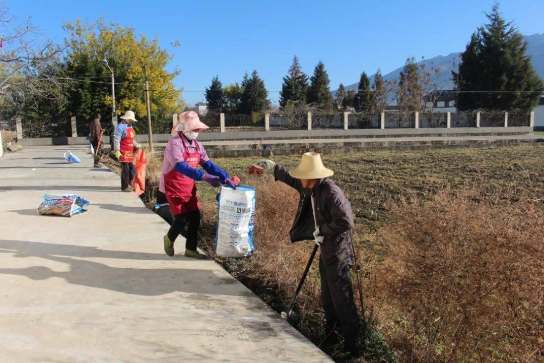 鹤庆金墩乡全面推行义务工制度首秀告捷