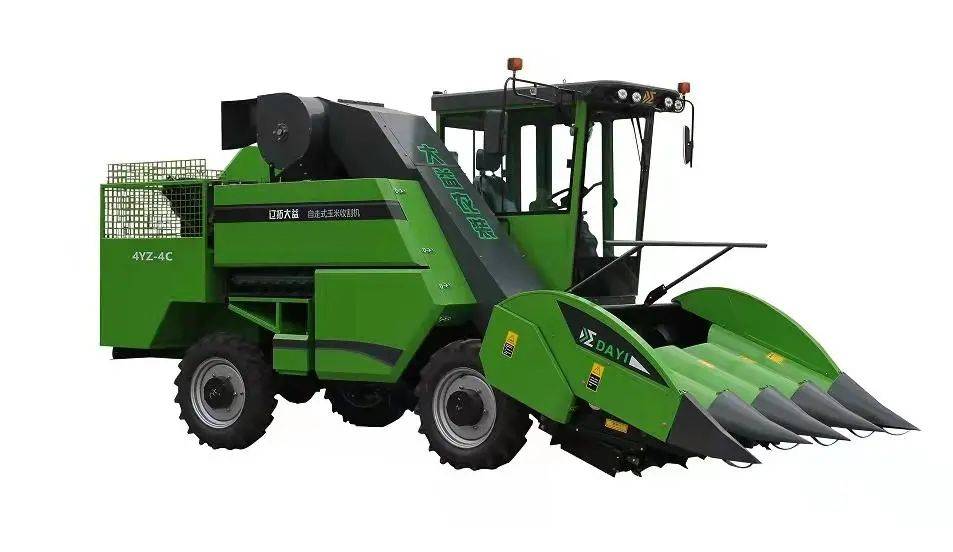 辽拓大益4yz4c自走式玉米收获机无惧地形最佳之选