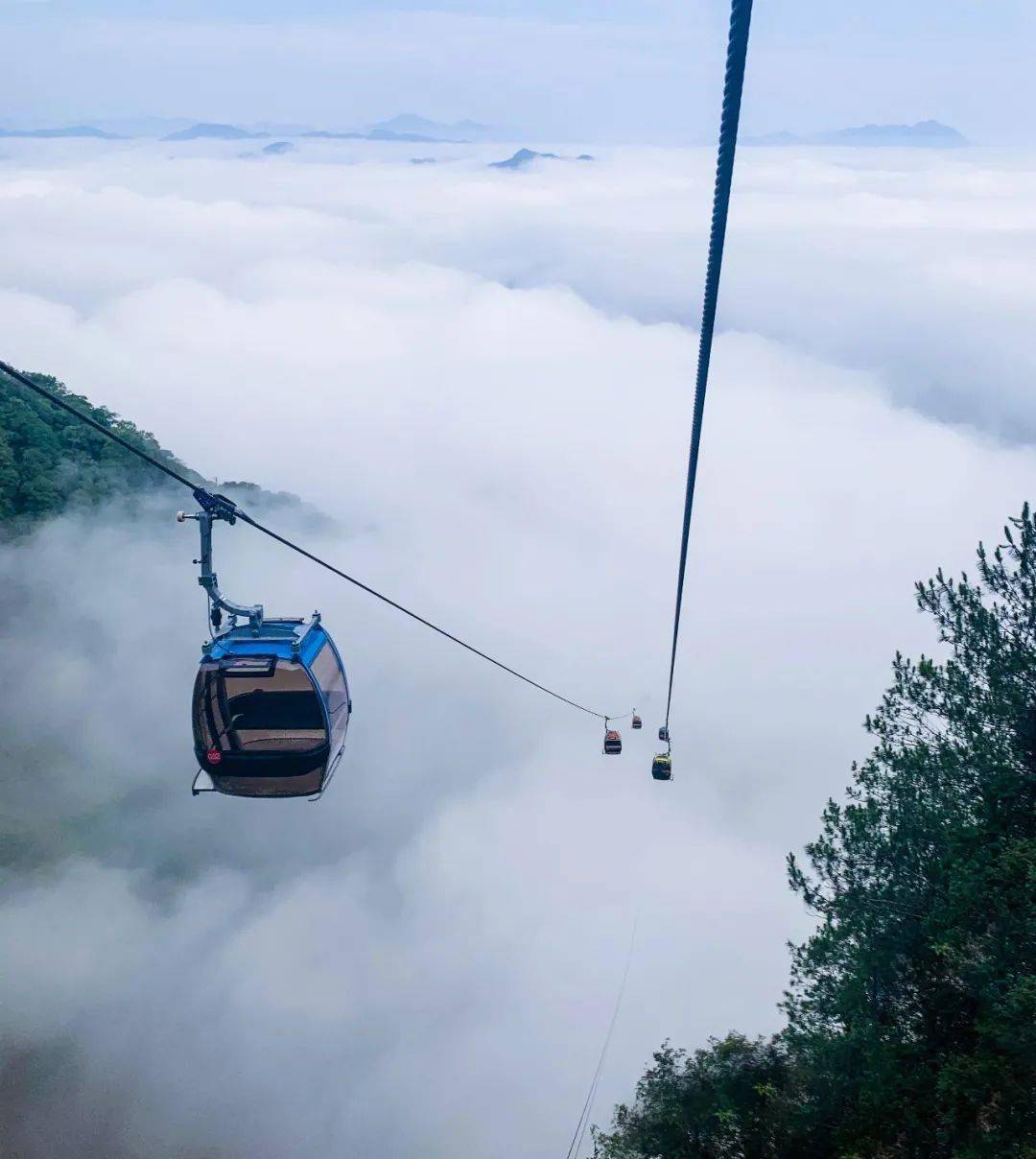 石牛山高空索道