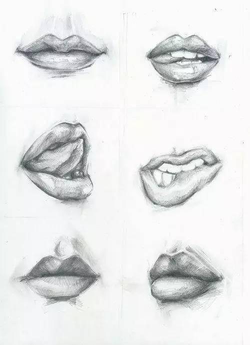 头像画素描五官，看这一篇就够了！