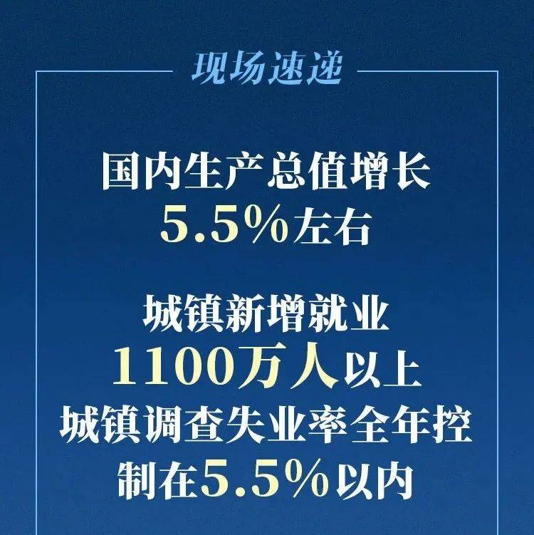 刚刚！政府工作报告现场传来这些重磅消息！_政府工作报告_来源_政府