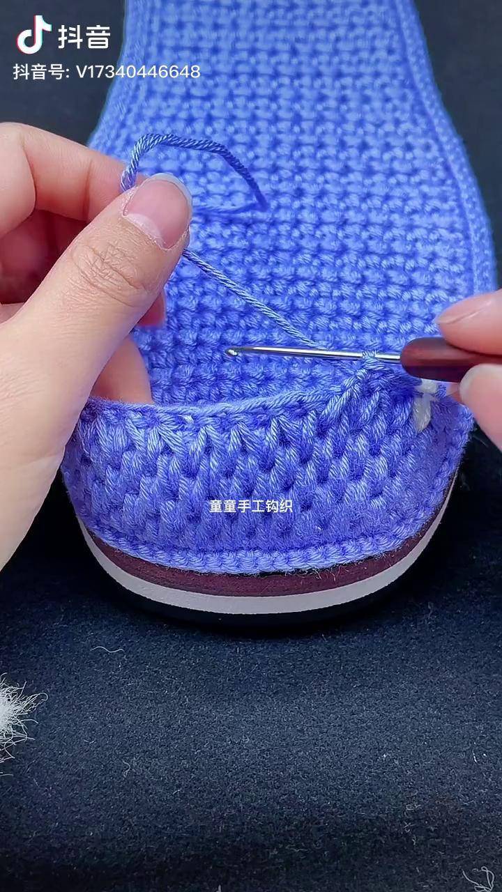 钩鞋教程手工diy创意手工