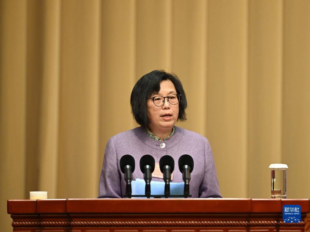 袁雯委员发言践行积极老龄观促进老有所为