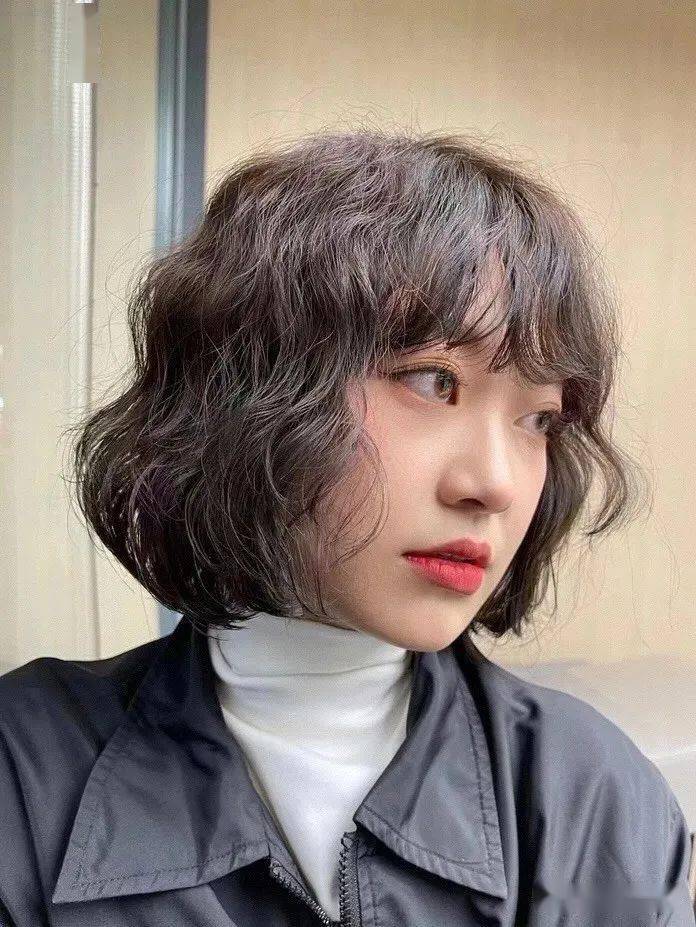 短发烫2022超流行这么美谁不爱