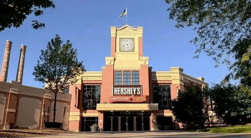 乡村镇兴查理的巧克力工厂美国好时镇hershey