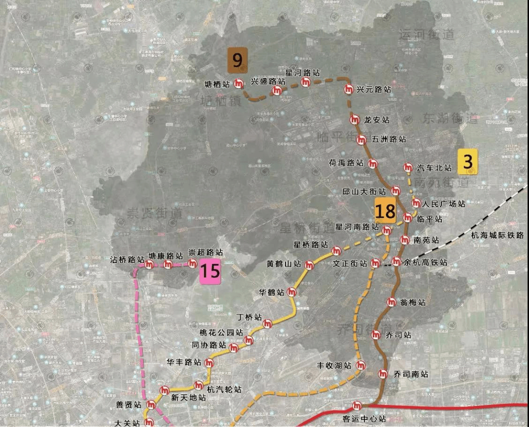 杭州至海宁轻轨线路图图片