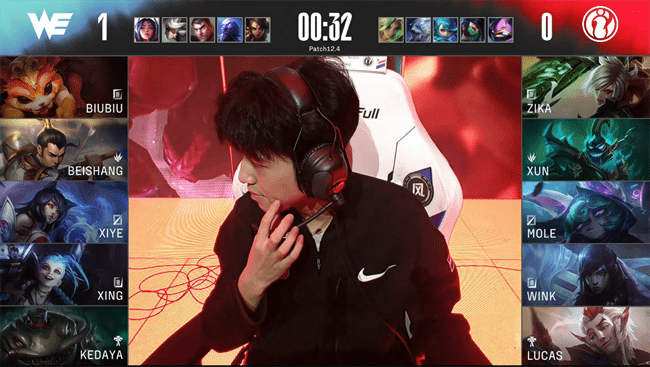 中路|LOL-LPL：Biubiu纳尔如来神掌一拍二，WE 2-1力克iG收获赛季第二胜