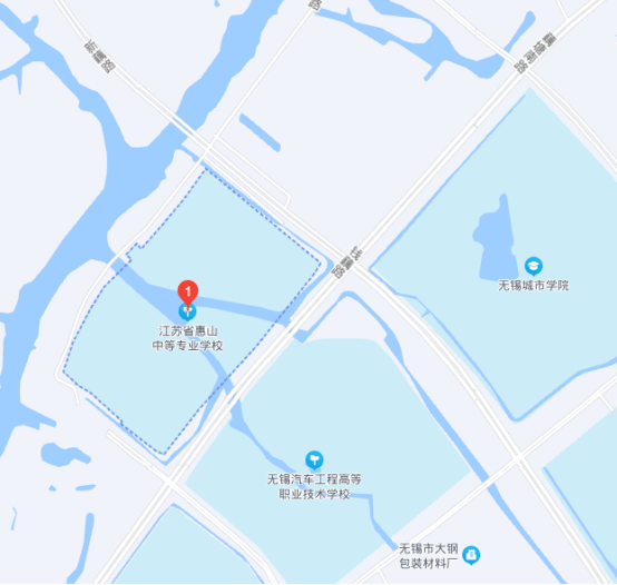 江阴职业技术学院地图图片