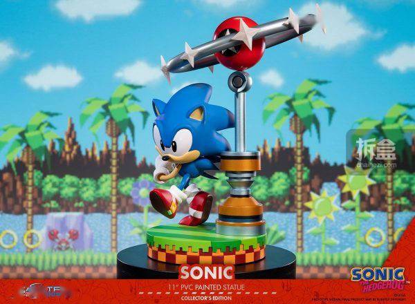 FIRST 4 FIGURES SONIC 音速小子 刺猬索尼克 雕像摆件
