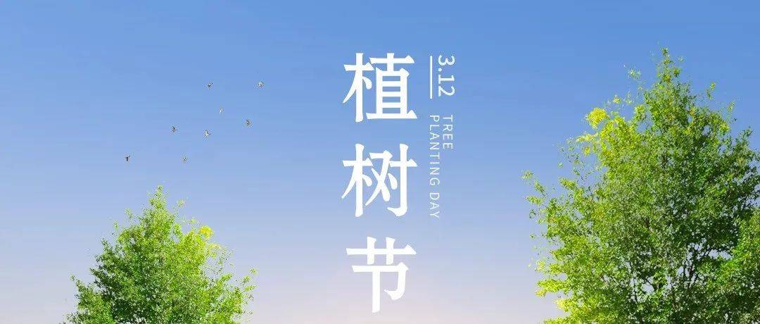 植树节特辑 公益海报——绿树成荫 花香扑鼻_利利_宣传_国际