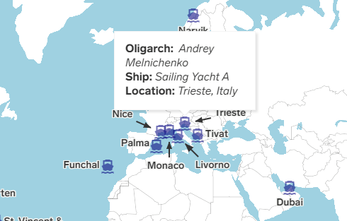 又一艘！意大利当局扣押俄罗斯富豪游艇，价值超5亿欧元
