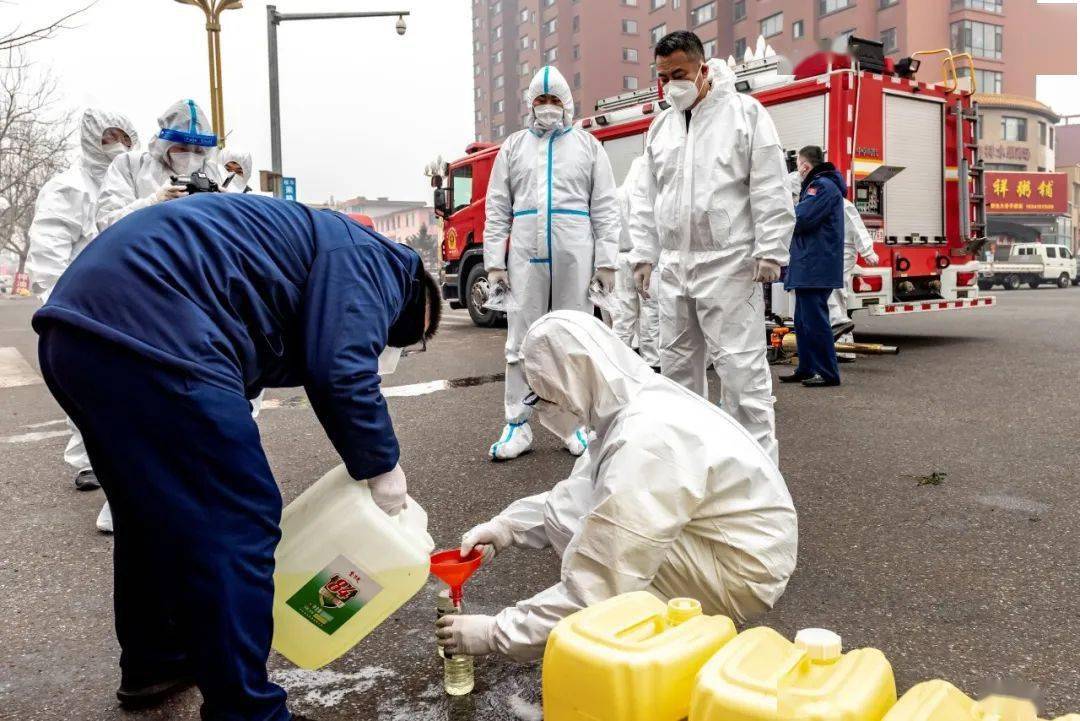 疫线火焰蓝逆行勇担当丹东消防深入疫情核心区防疫消杀面积超过10万平