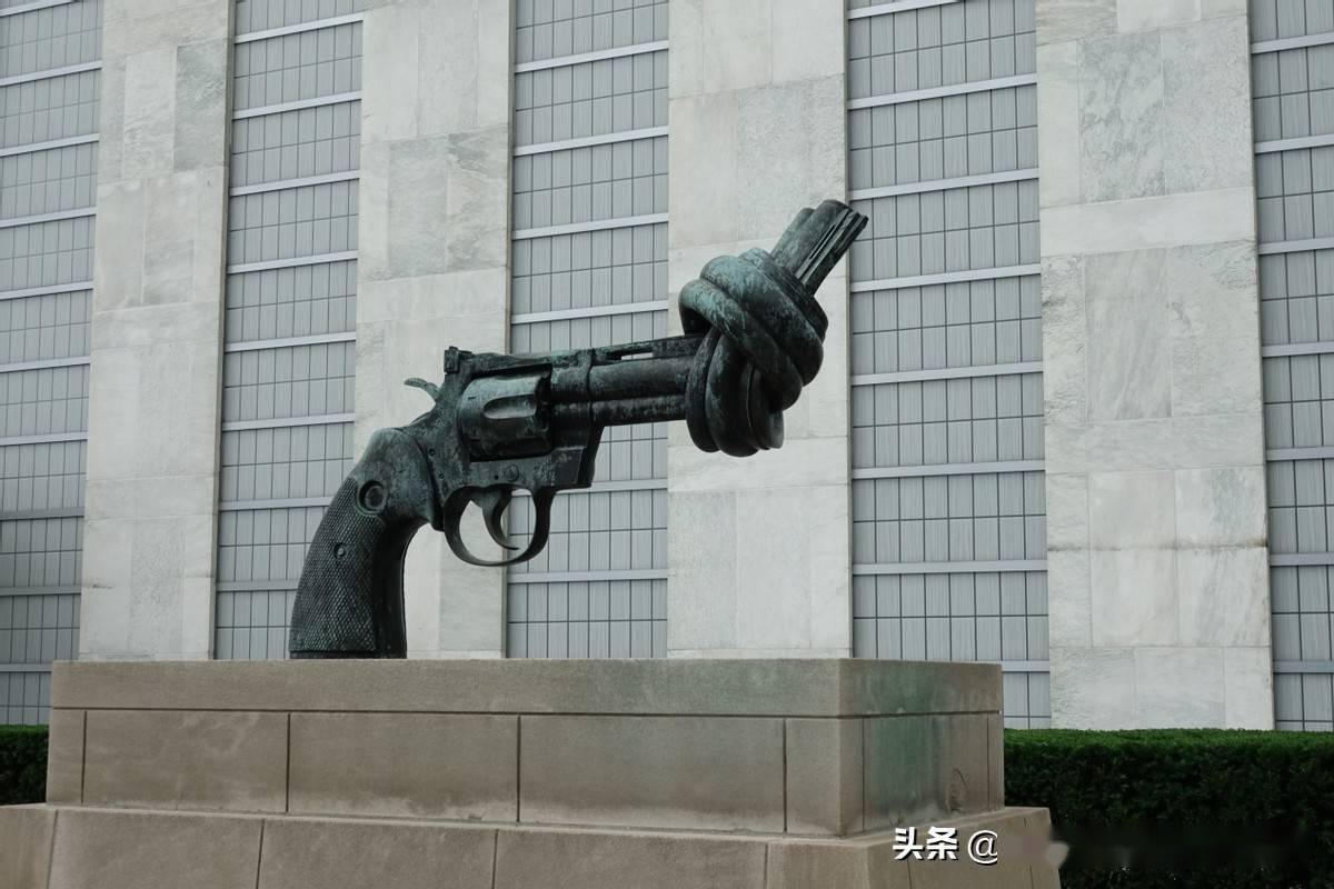 各国送给联合国的雕塑图片
