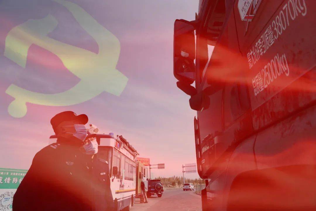 鄂托克疫情防控剪影