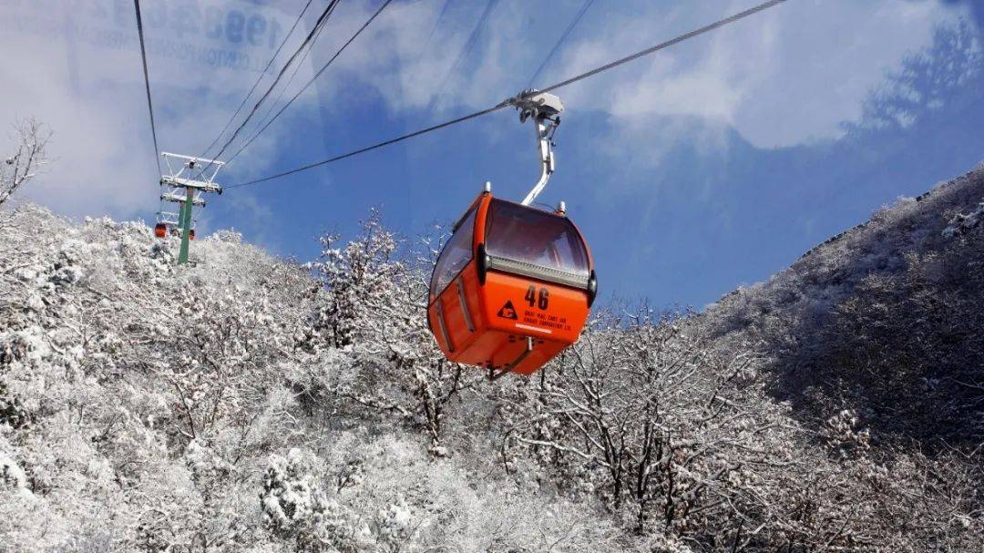 北京慕田峪长城让飞翔的缆车烙上你智慧的印记