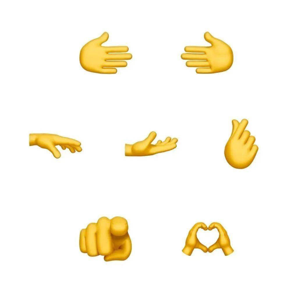 捏手指emoji图片