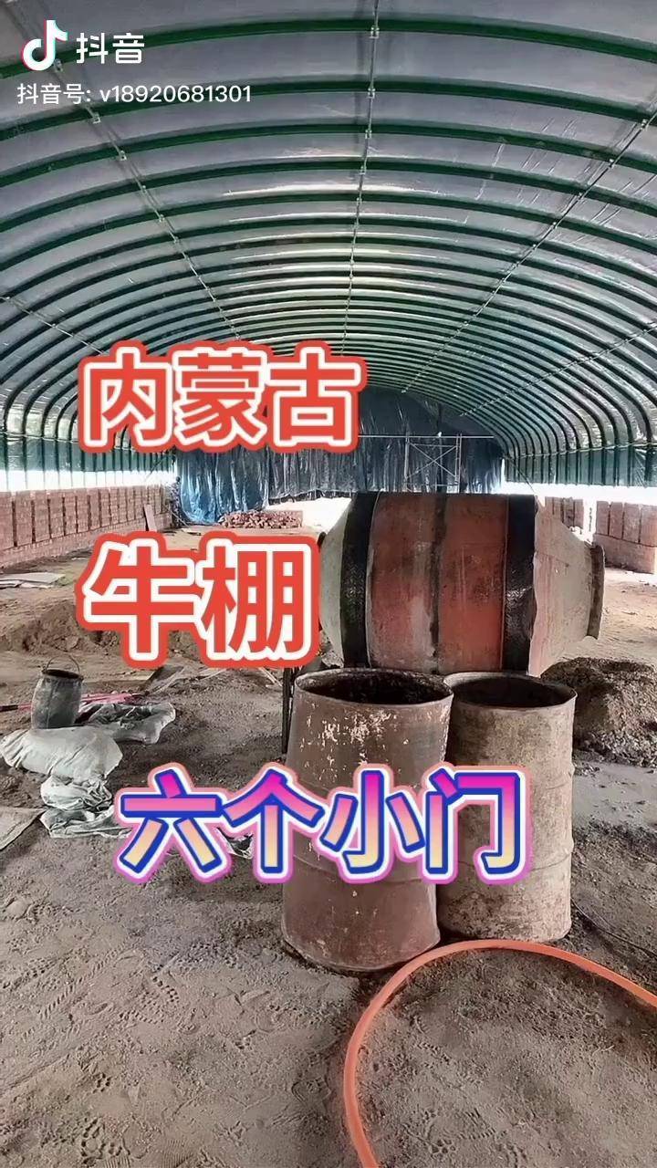 內蒙古養牛大棚介紹牛棚介紹內蒙古烏蘭察布三農