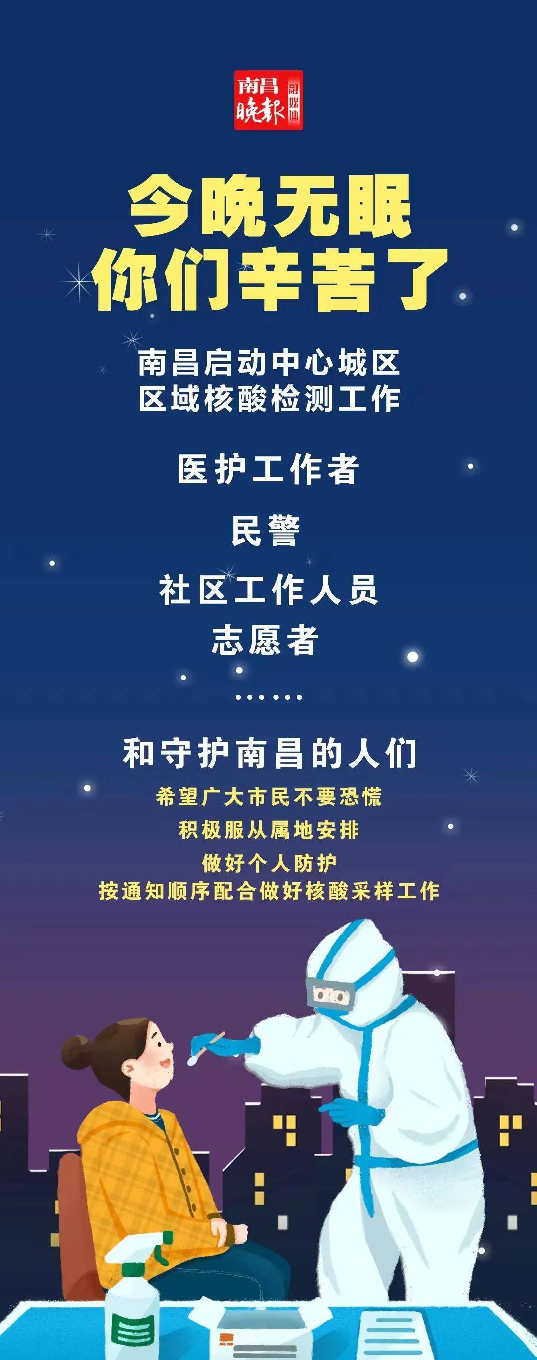 这是此刻的南昌 加油 我们能赢