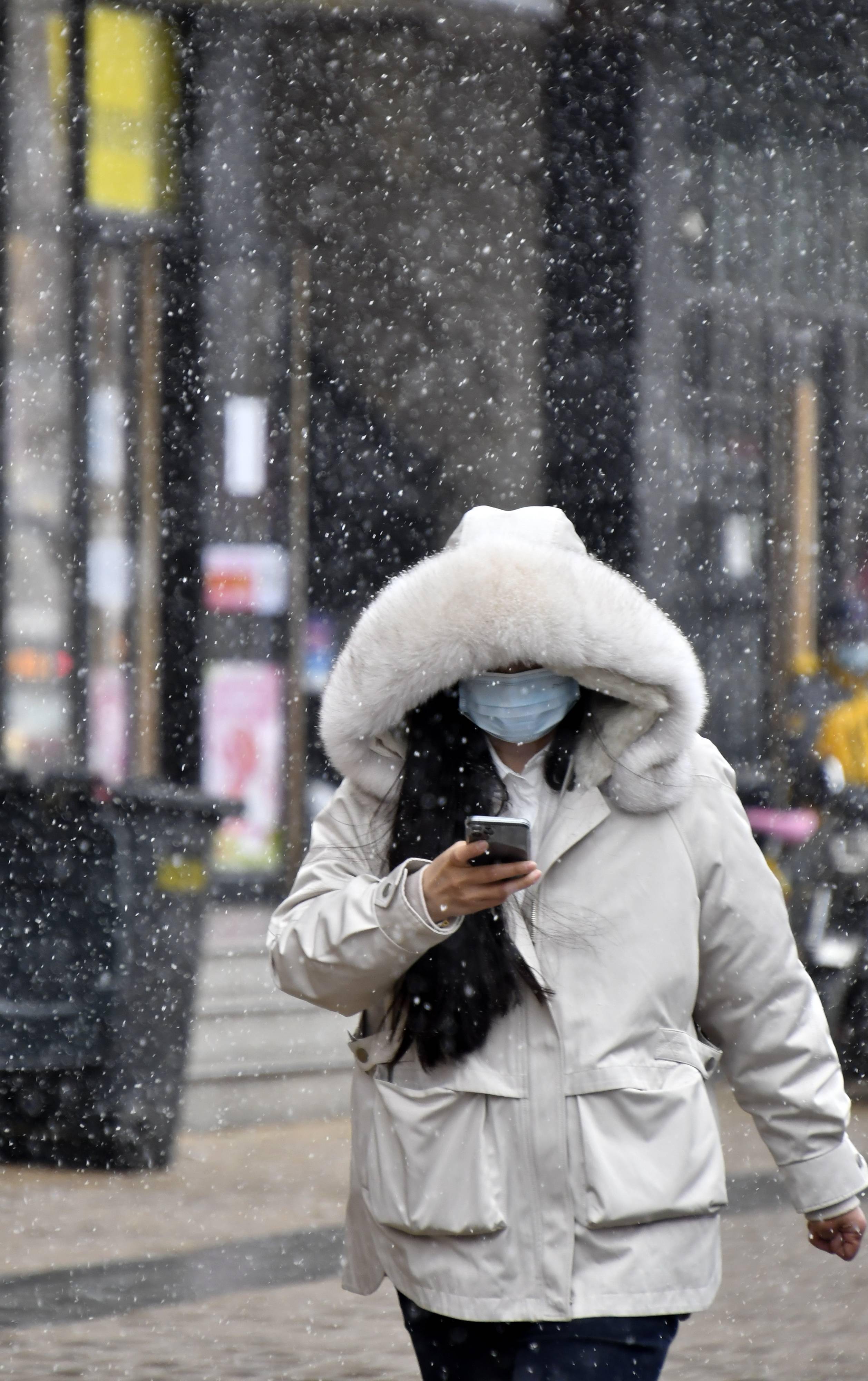 北方多地出现降雪天气