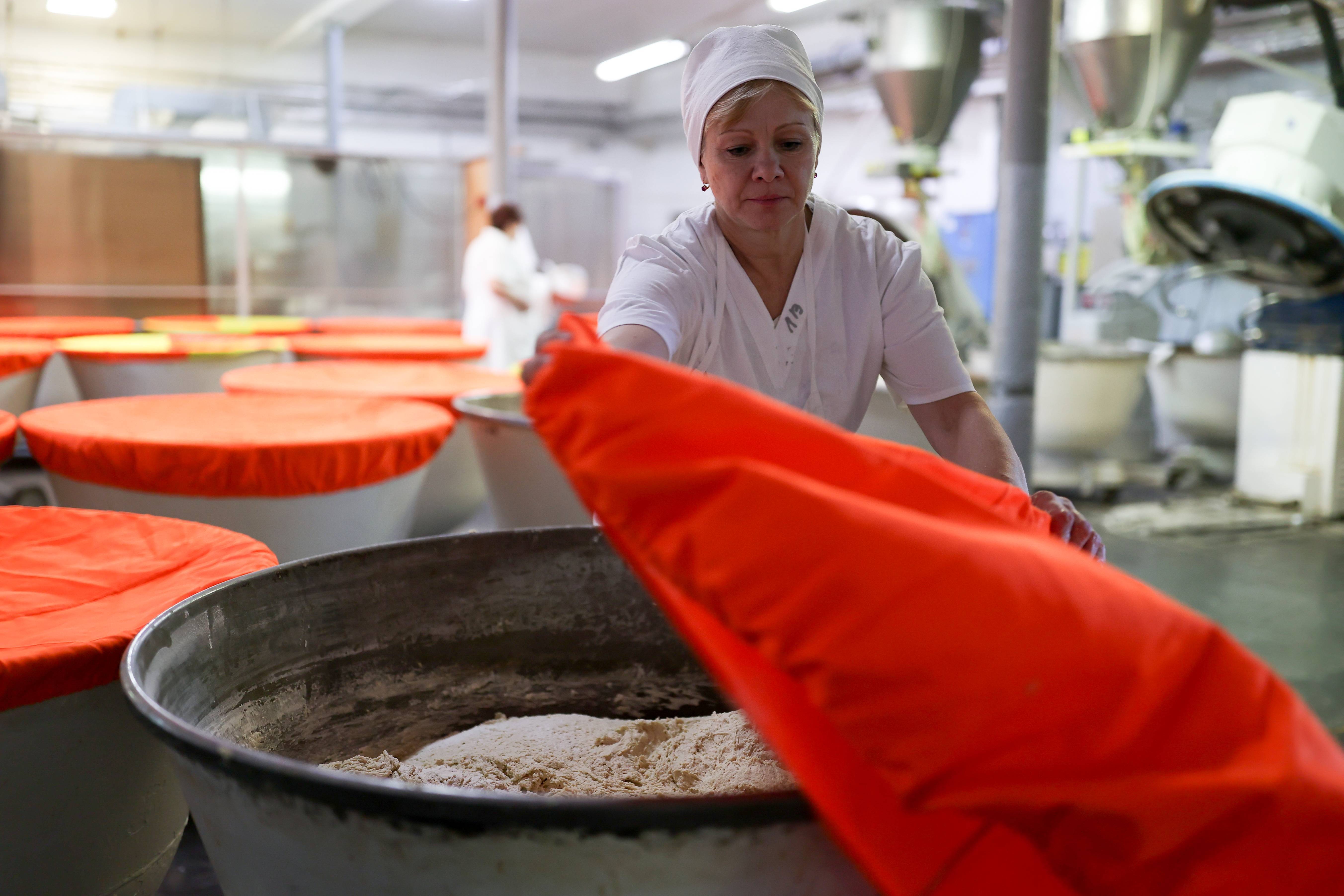 俄罗斯的烘焙工厂