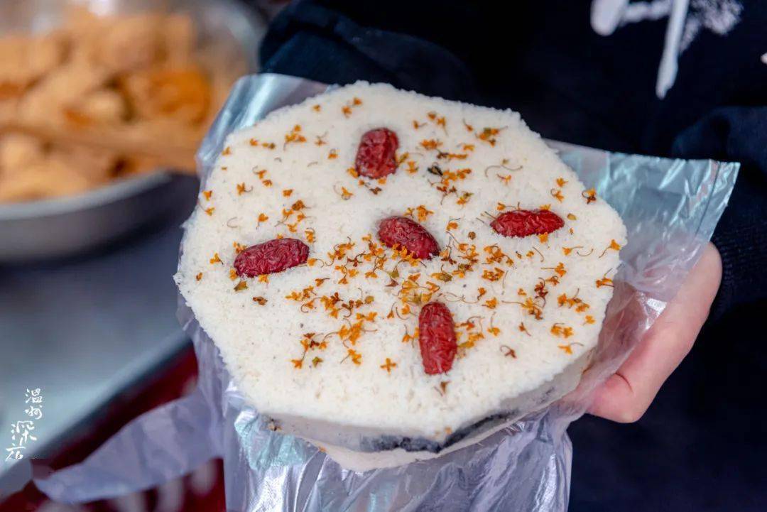 30年松糕老店软糯香甜打造温州人超爱的中式糕点