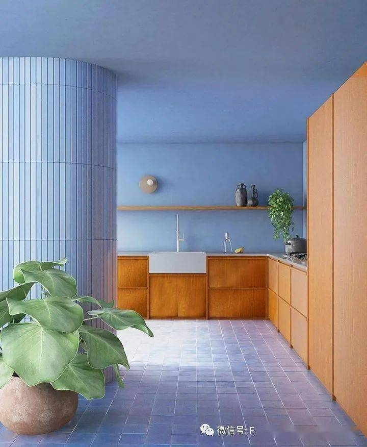 在家也能看见彩色的天空,只要你学会这几种彩色天花板的搭配#fashion