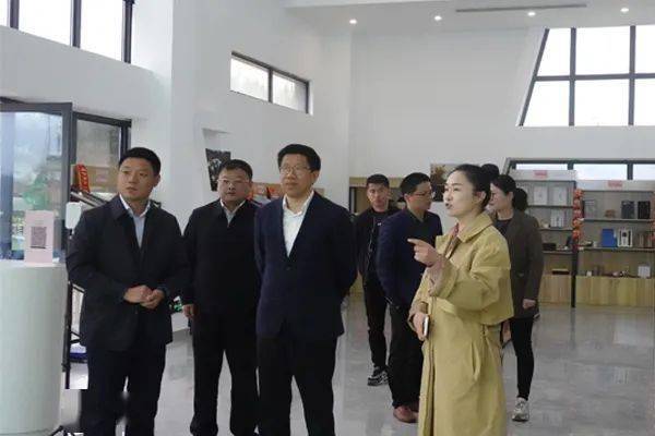 市委常委组织部部长杨志斌赴南陵县调研党组织领办合作社等工作