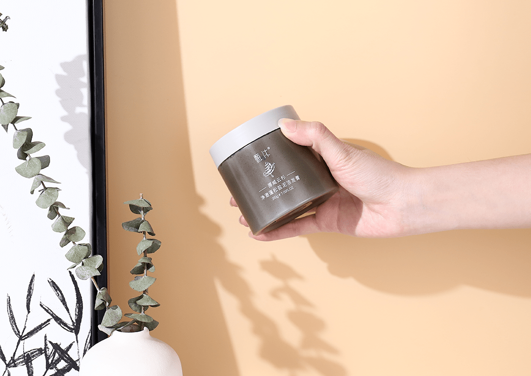 洗头头皮油脂“清道夫”!千年盐湖盐泥+北极光云杉,3天不洗头不油也不痒,头发像丝绸一样顺滑!