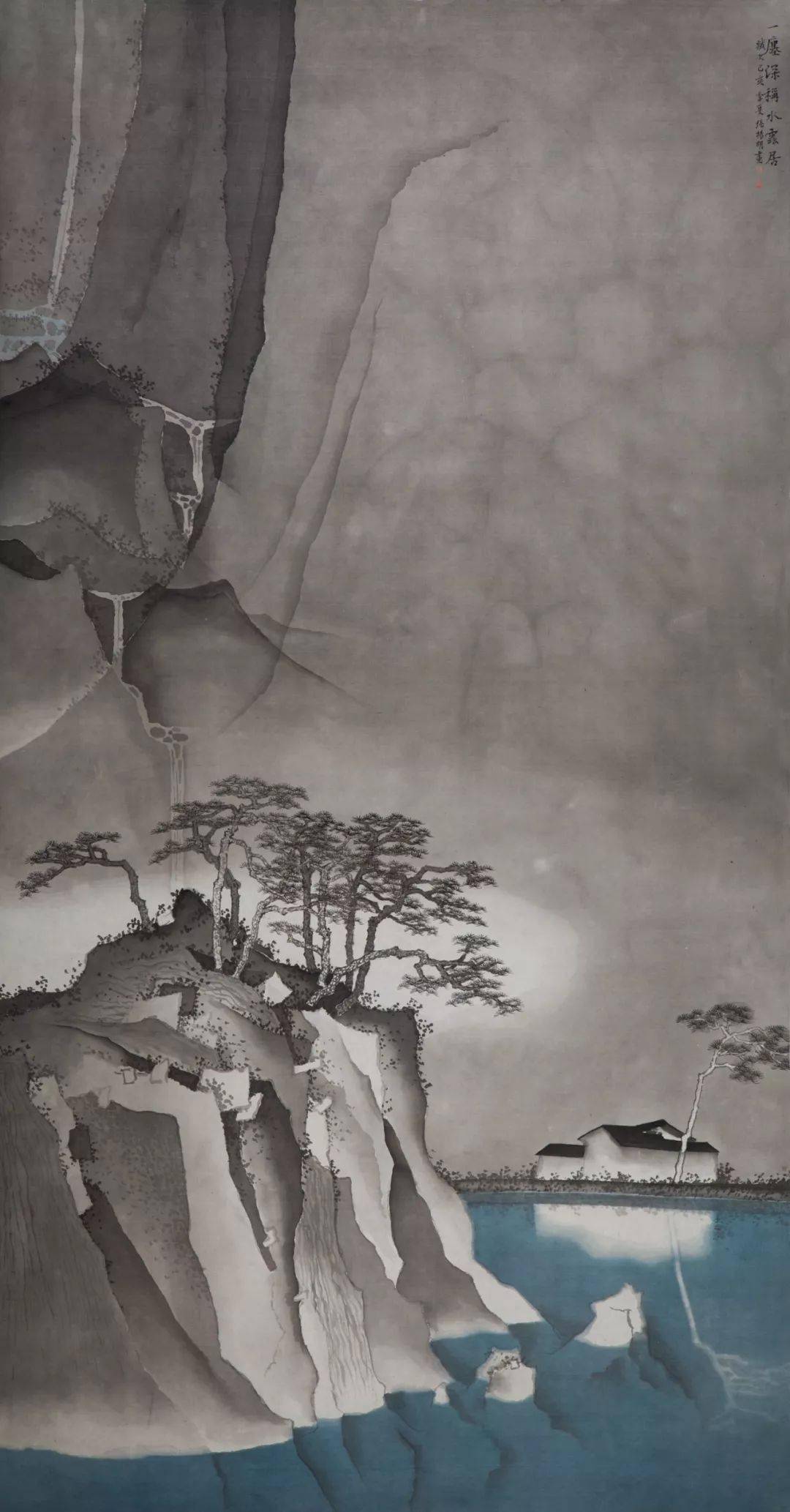 旷达高远,清秋爽利|张扬明山水画_绘画_作品集_古人