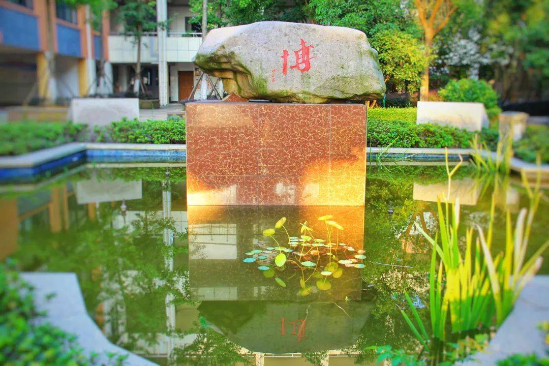 水中倒影台州市金清中学 雨中漫步台州市黄岩第二高级中学 小木屋北京