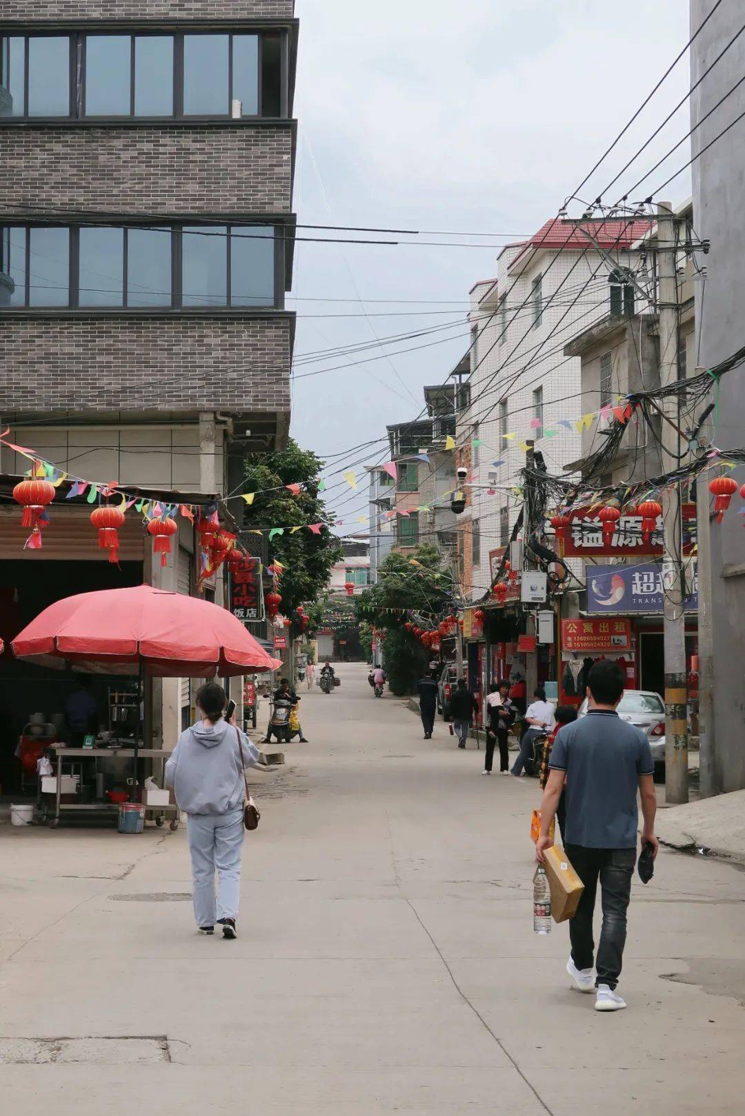 末端的沙堤其实并不冷清,上街镇的要道——国宾大道的西程从村前跨过